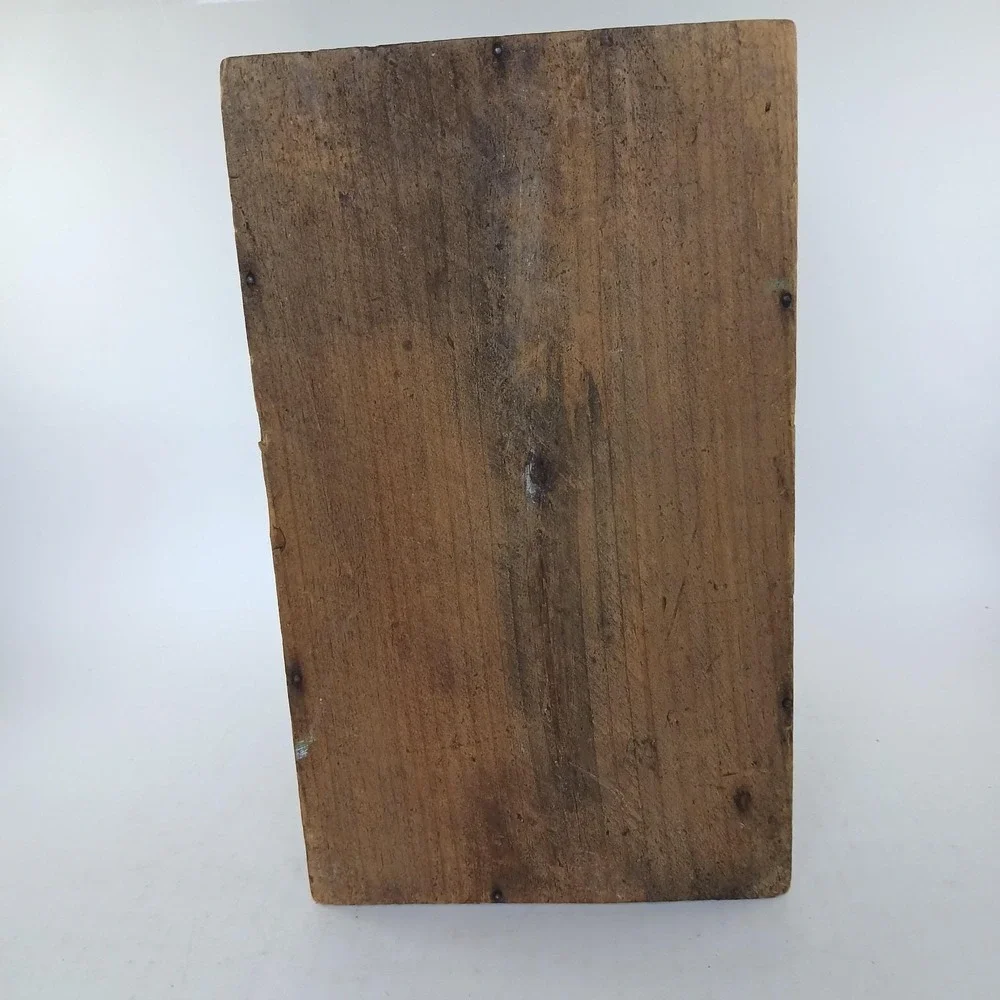 Vintage Tongue And Grove Wood Storage File Box Cottagecore Decor